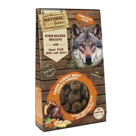 RECOMPENSE - Recompense Natural Greatness Oven Baked Biscuit Immune System Support 100g (Biscuiti la cuptor, sistem imunitar)