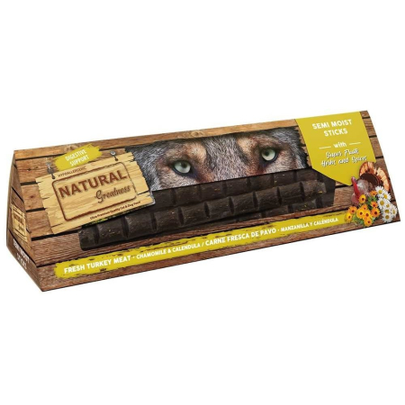 CAINI - Recompense Natural Greatness Semi Moist Sticks Digestive Support 150g (Sticks-uri semi moi, digestie)