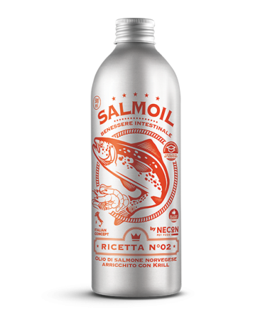 PISICI - Salmoil Reteta No. 2 Gut Wellness 500ml (ulei de somon) Sanatate intestinala