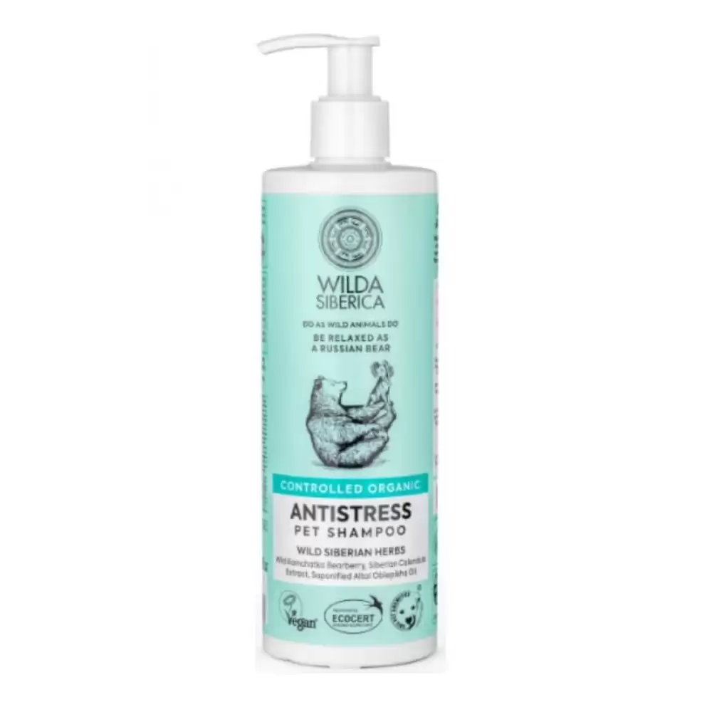 CAINI - Sampon pentru caini si pisici Wilda Siberica Antistress 400ml