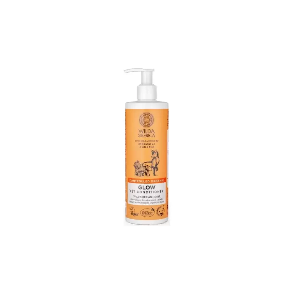 INGRIJIRE - Sampon pentru caini si pisici Wilda Siberica GLOW "Pentru stralucire" 400ml - Wilda Siberica