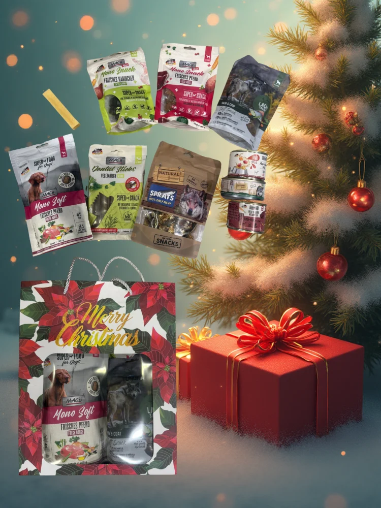 CAINI - SANTA Dog Xmas Gift: Cadou de Craciun pentru Caine