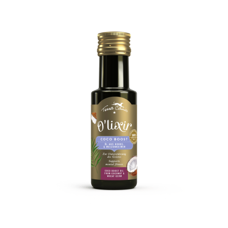 VITAMINE & SUPLIMENTE - Terra Canis Coco Boost (ulei de nucă de cocos și germeni de grâu) 100ml