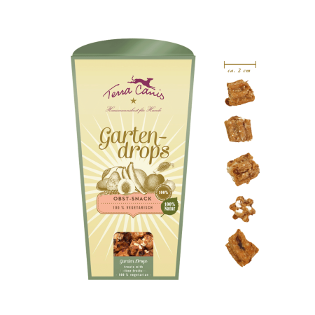 RECOMPENSE - Terra Canis Gartendrops Fruit Snack 250g