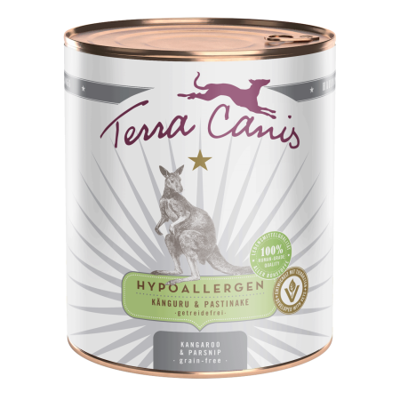 Conserve - Terra Canis Hypoallergenic Kangaroo 800g (Cangur cu pătrunjel rădăcină)