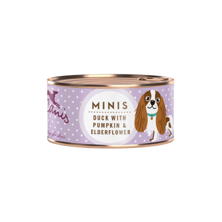 CAINI - Terra Canis Mini Duck 100g (Rață cu dovleac și soc)