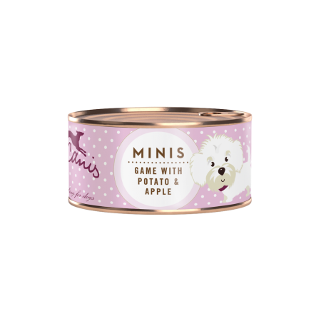 HRANA UMEDA - Terra Canis Mini Game 100g (Vanat cu cartofi și măr)