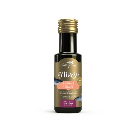 VITAMINE & SUPLIMENTE - Terra Canis O'lixir Omega 3 - Salmon oil (Ulei de somon) 100ml
