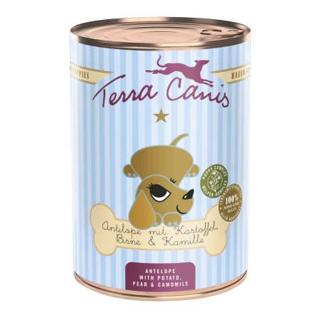 CAINI - Terra Canis Puppy Antelope 400g (Antilopa cu cartof, para, castana si musetel)