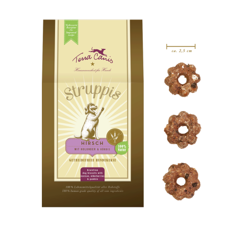 RECOMPENSE - Terra Canis Struppis Venison 375g