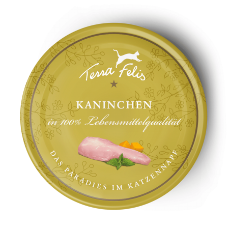 HRANA UMEDA - Terra Felis Cat Rabbit 80g (Iepure)