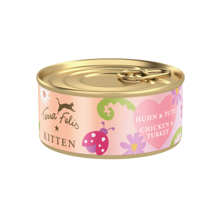 HRANA UMEDA - Terra Felis Kitten Chicken Turkey 70g