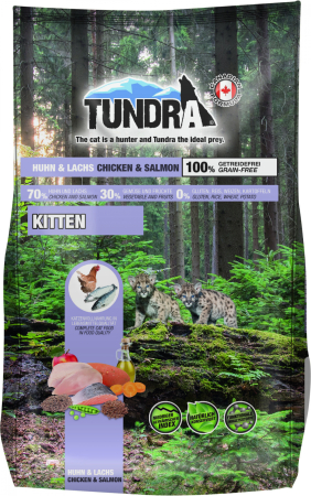 HRANA USCATA - Tundra Cat Kitten  Salmon & Chicken 272g (Somon & Pui) Hrana Premium Pisici