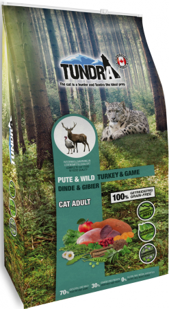 PISICI - Tundra Cat Turkey & Game 6.8Kg ( Curcan & Vanat ) Hrana Uscata Pisici