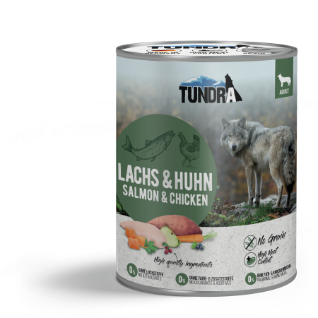 HRANA UMEDA - Tundra Dog Salmon & Chicken 800g (somon & pui) Hrana Umeda Caini