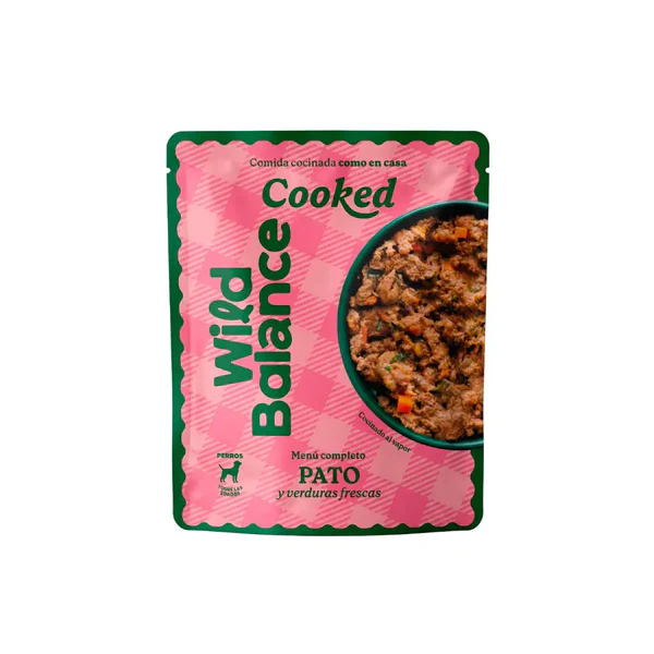 Plicuri - Wild Balance Dog Pouch Duck 400g - Cooked Food (Rata)