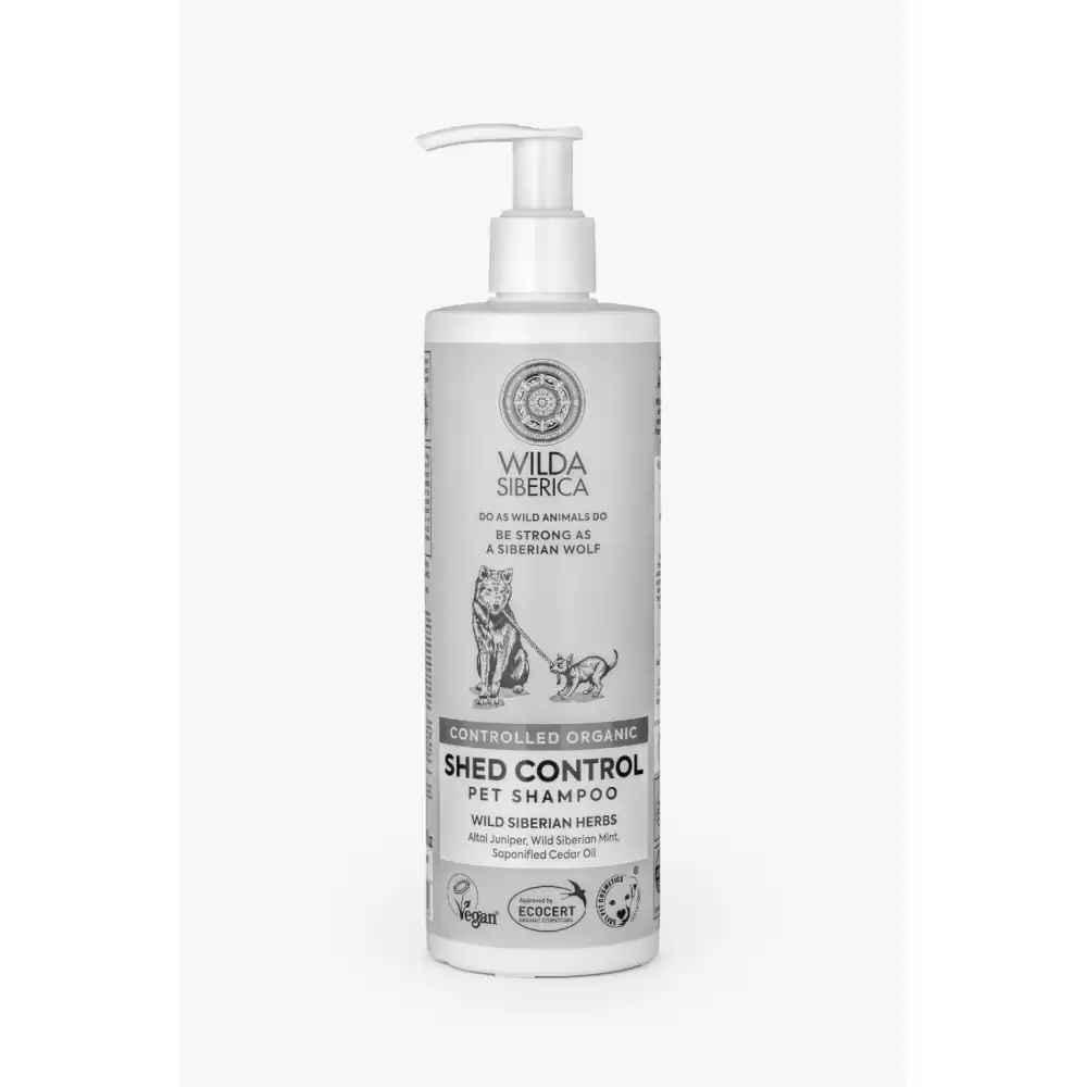 CAINI - Wilda Siberica, Sampon Antinaparlire Pentru Caini Si Pisici, 400 Ml