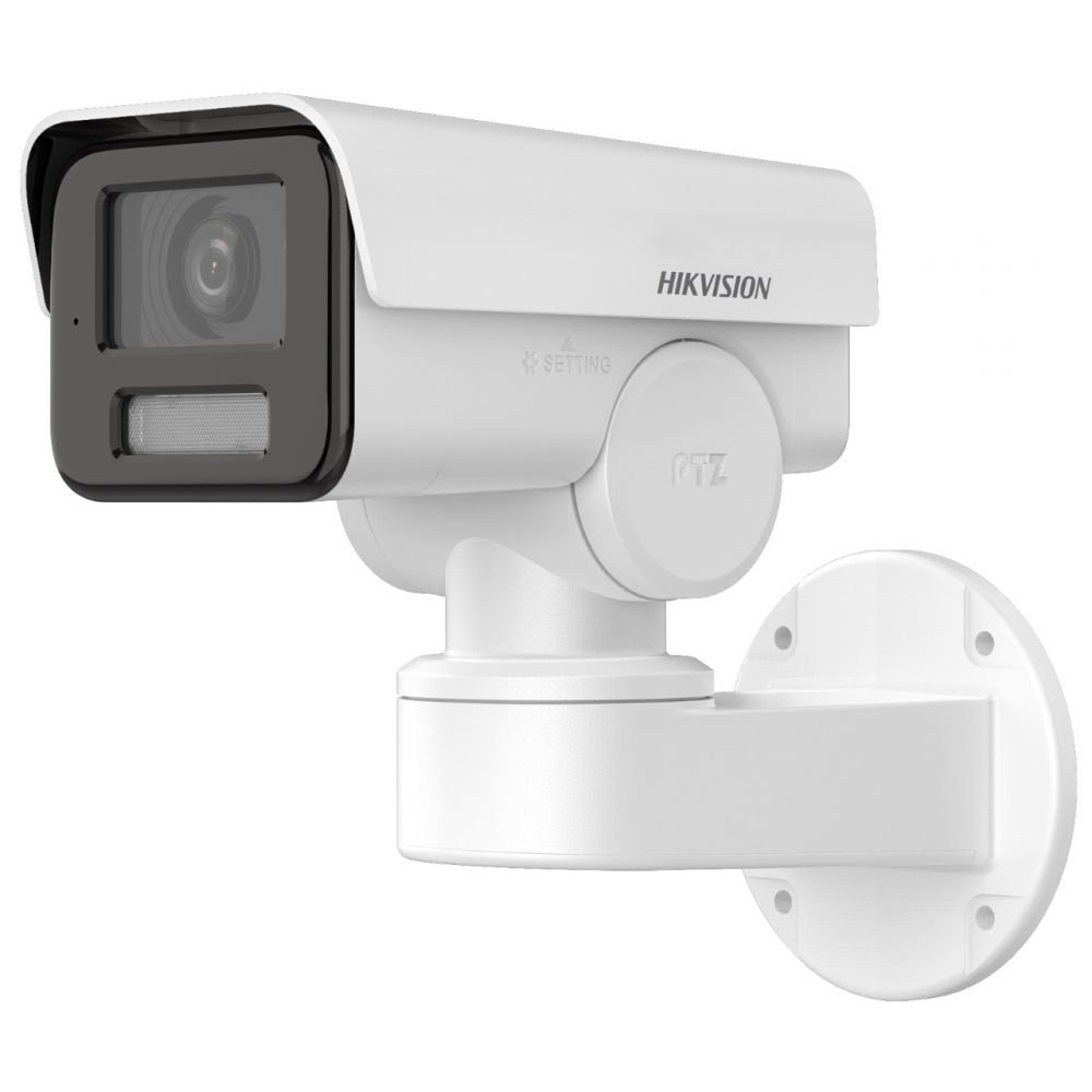 Kit 8 camere de supraveghere Hikvision IP PTZ, zoom optic 4x, miscare motorizata stanga - dreapta / sus - jos, rezolutie 4 Megapixel, IR 50m, IP67 [1]