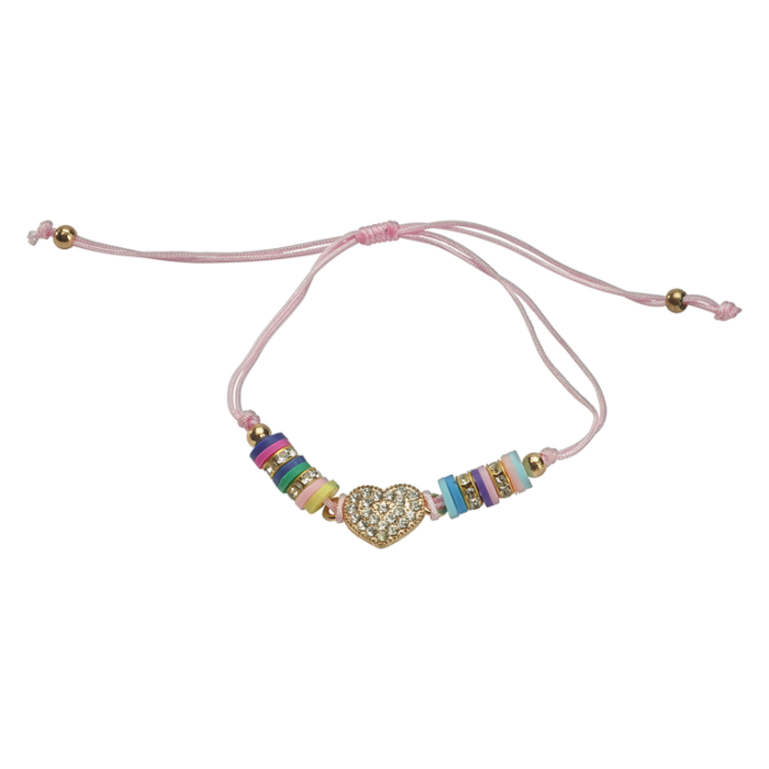 Bratara Fancy Heart roz [1]