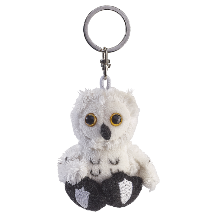 Breloc de plus Bufnita de zapada 6 cm [1]