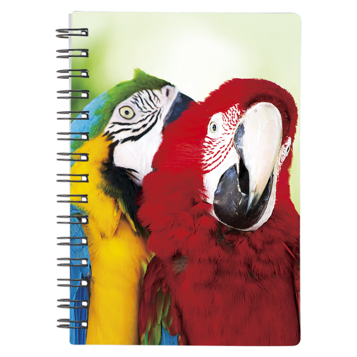 Caiet 3D Papagal 9x13 cm [1]