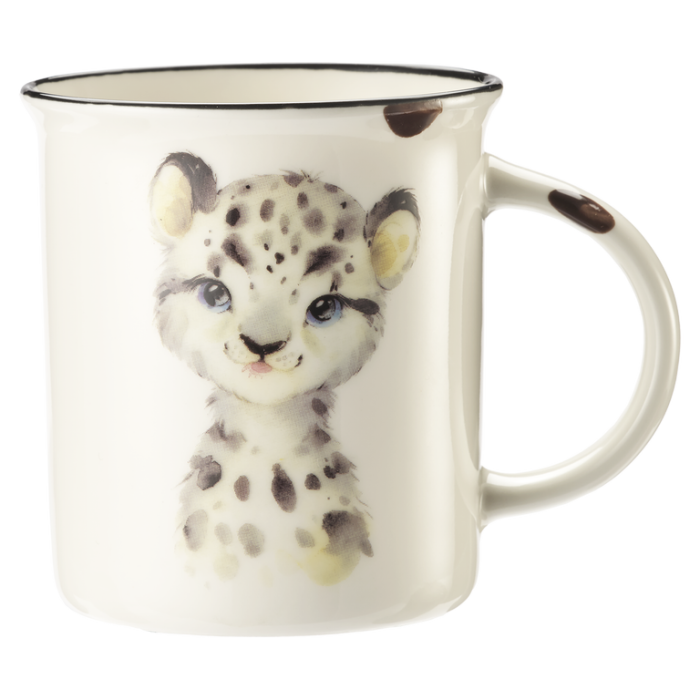 Cana Snowleopard bebelus alb [1]