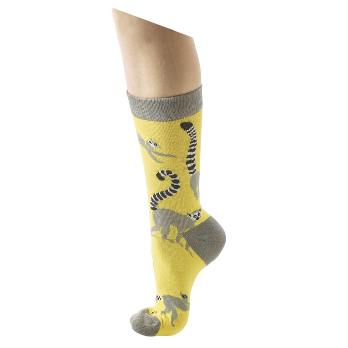 Lemur cu coada inelata Sosete marimea 22-26 [1]