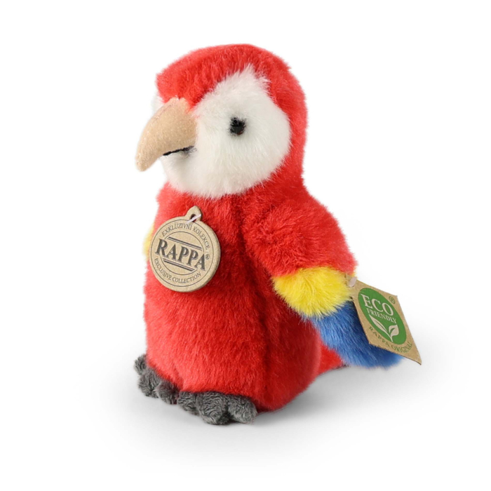 Macaw rosu de plus 16 cm ECO-FRIENDLY [1]