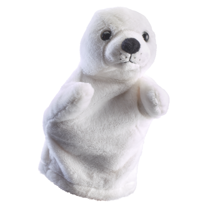 Papusa de mana Foca alba 24 cm [1]