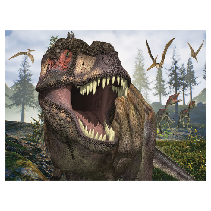 Puzzle 3D T-Rex 100 piese 23x31 cm [1]