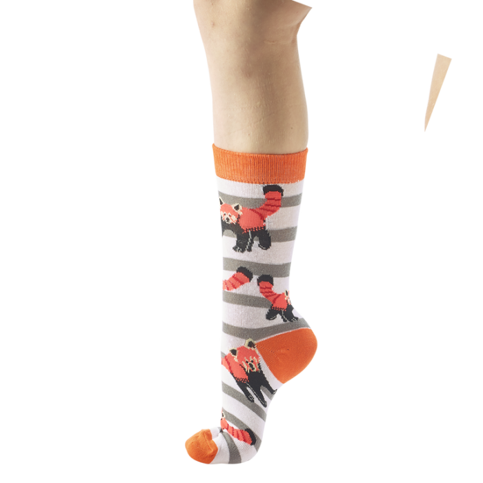 Sosete Panda Rosu marimea 22-26 [1]