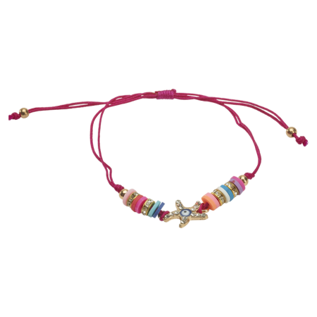 Bratari - Bratara Fancy Starfish bordeaux