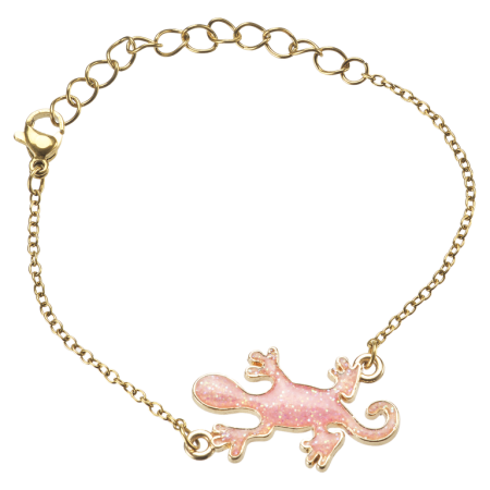 Reptile & insecte - Bratara soparla roz