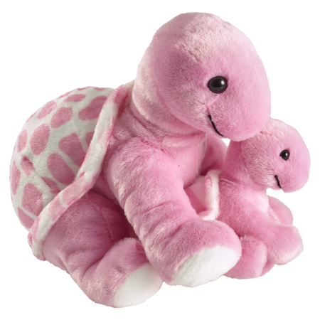 MommyHug - Broasca testoasa MommyHug roz 24 cm