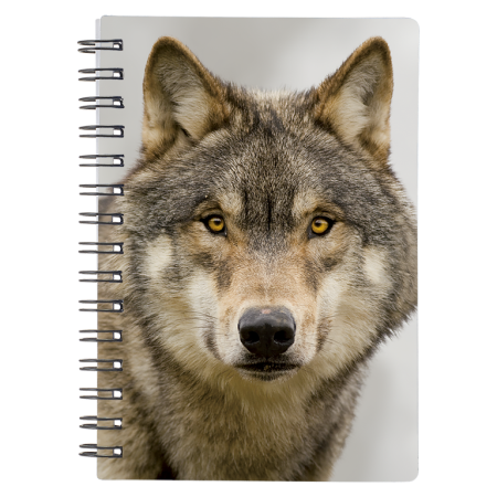 Caiete 3D - Caiet 3D Lup 9x13 cm