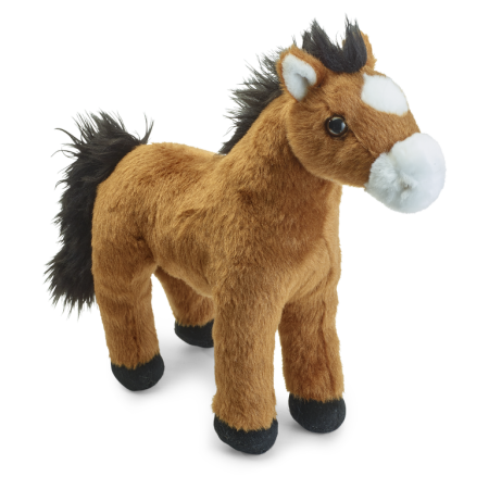 Animale domestice si de ferma - Cal maro 28 cm