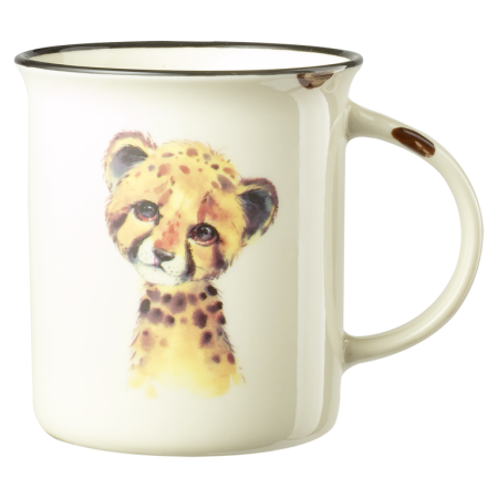 Cani - Cana Cheetah baby alba