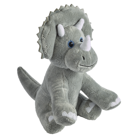 Dinozauri - ECOmbacks Triceratops grey 22 cm