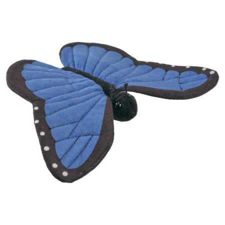 Reptile & insecte - Fluture Blue Morpho 17 cm
