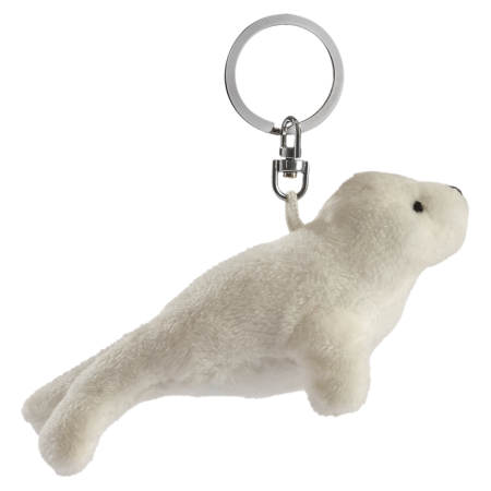Keychains - Foca Keypals alb 10 cm