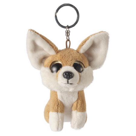 Glitter Keychains - Glitter breloc Fennec Fox 9 cm