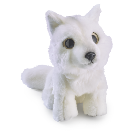 Glitter Eyes - Glitter Eyes Lup alb 20 cm