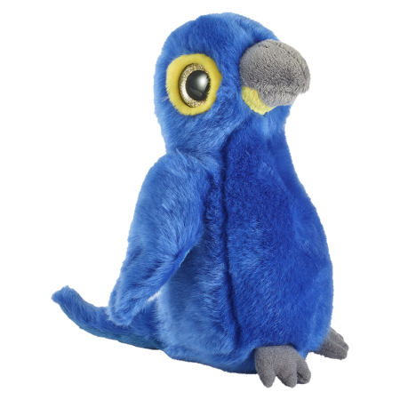 Pasari - Glitter Eyes Papagal albastru 20 cm