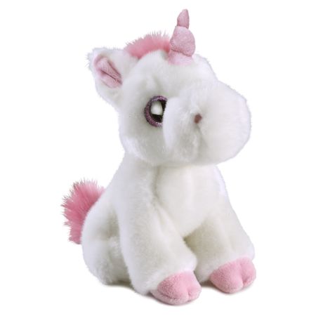 Glitter Eyes - Glitter Eyes Unicorn alb 20 cm