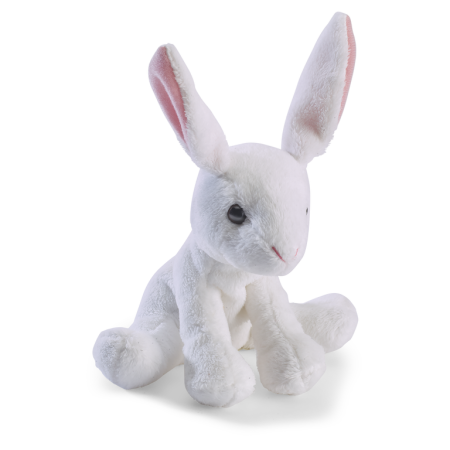 Animale domestice si de ferma - Iepure mini alb 13 cm