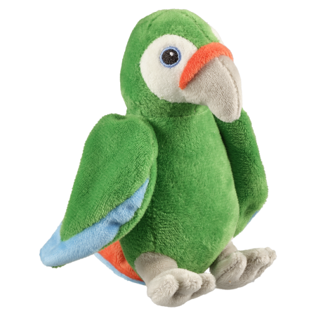 MiniECOs - MiniECOs Papagal verde 15 cm