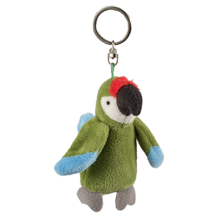 Pasari - Papagal Keypals verde 10 cm