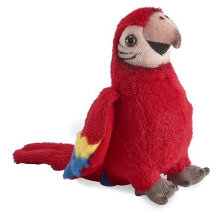 Anipals - Papagal rosu Anipals 14 cm