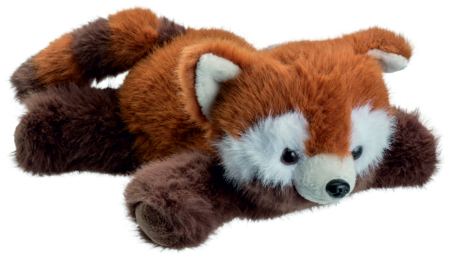 PetJes World - Snuggle Friends Panda rosu 20 cm