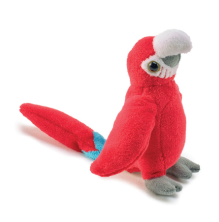 PocketPals - Pocketpals Papagal rosu 11 cm